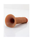 Fantasy X-Tensions Elite Silicone Hollow Strap-On Dual Density 5 in. Brown