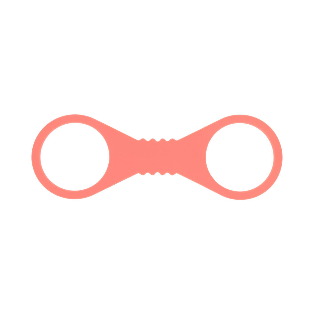 Sportsheets Sex &amp; Mischief Peaches 'n CreaMe Large Silicone Cuffs