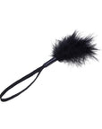 Sportsheets Sex & Mischief Peaches 'n CreaMe Wrist Feather Tickler Black