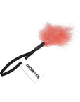 Sportsheets Sex & Mischief Peaches 'n CreaMe Wrist Feather Tickler Peach