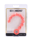 Sportsheets Sex & Mischief Peaches 'n CreaMe Silicone Anal Beads
