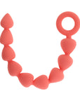 Sportsheets Sex & Mischief Peaches 'n CreaMe Silicone Anal Beads