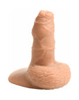 Strap U 5.1 in. Uncut Silicone Packer Dildo Light