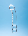 Clarity Celestial Ridge Glass Dildo
