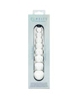 Clarity Elysian Pearls Glass Dildo