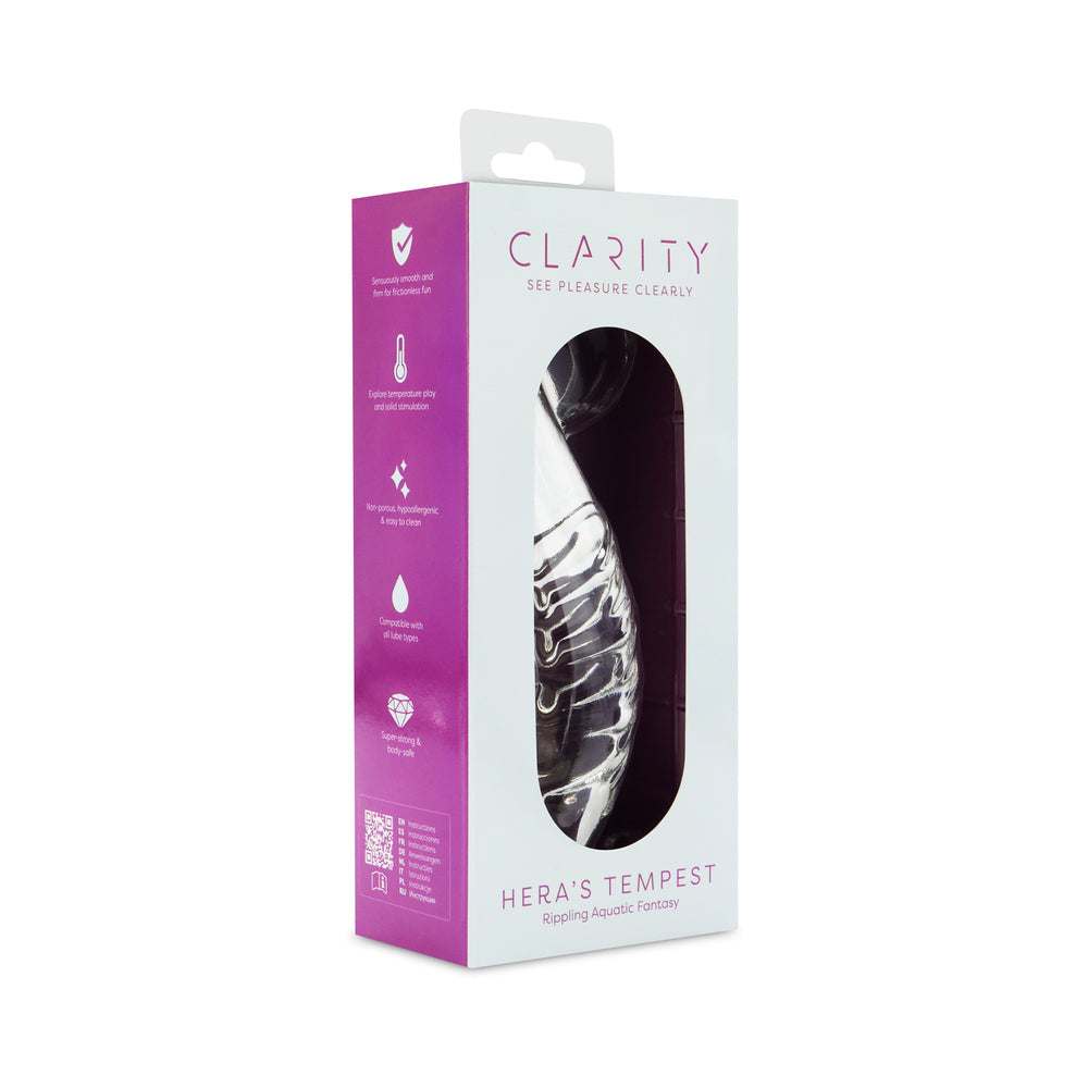Clarity Hera's Tempest Glass Dildo