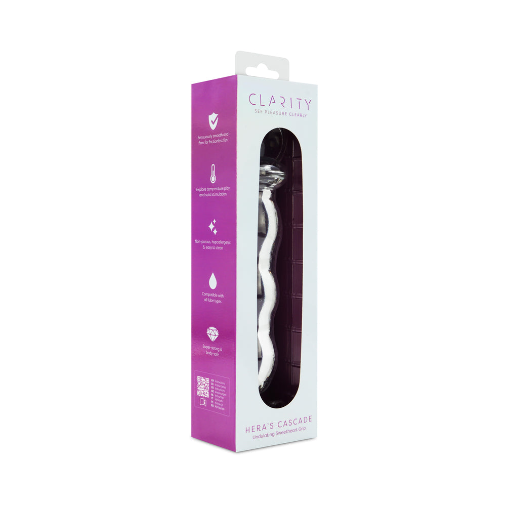 Clarity Hera's Cascade Glass Dildo