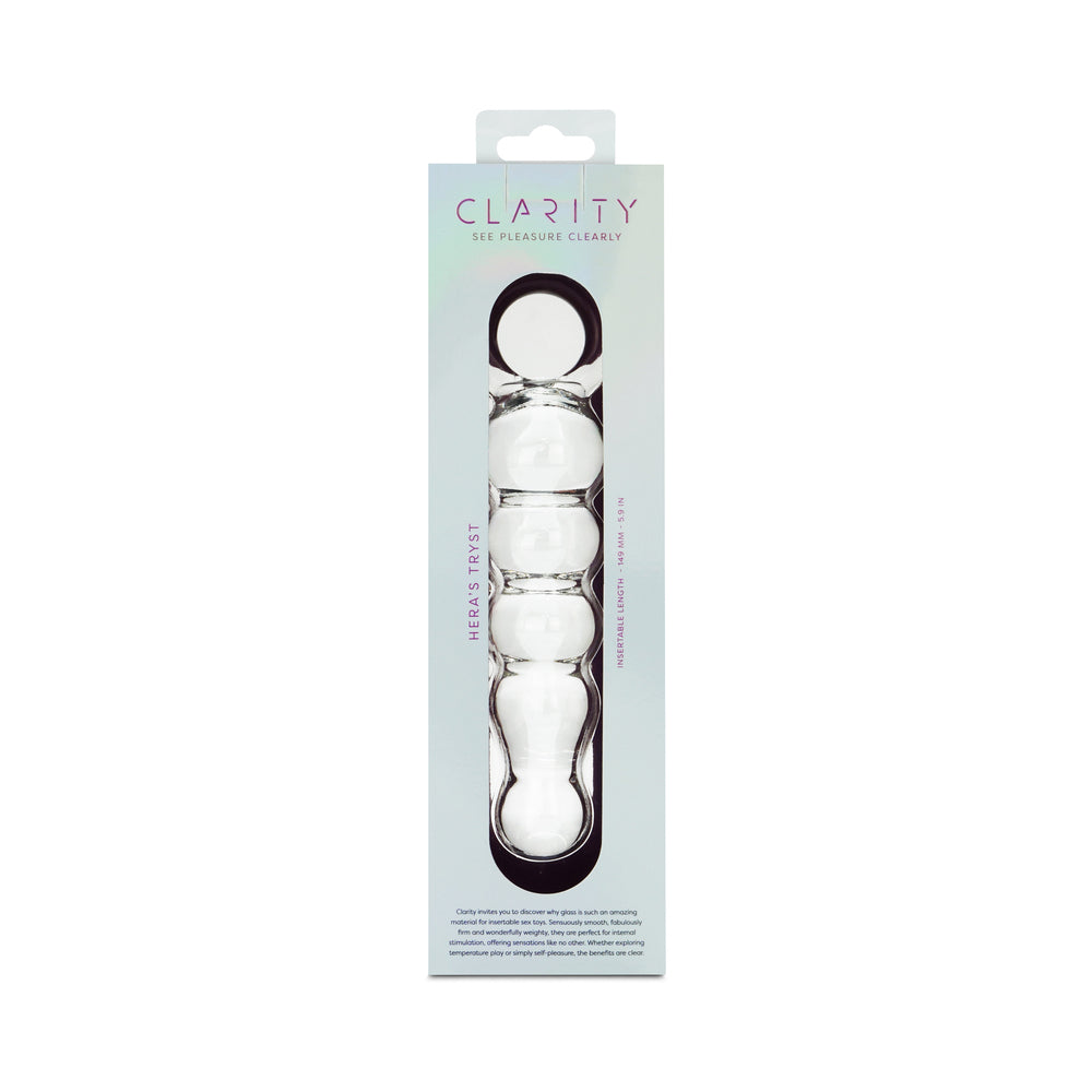Clarity Hera's Tryst Glass Dildo