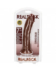 RealRock 7 in. Cock Curved Brown