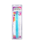 Crystal Jellies 18 in. Double Dong Teal