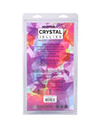 Crystal Jellies 7 in. Realistic Cock with Balls Teal