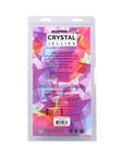 Crystal Jellies 8 in. Realistic Cock with Balls Teal