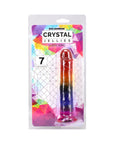 Crystal Jellies 7 in. Dong Rainbow