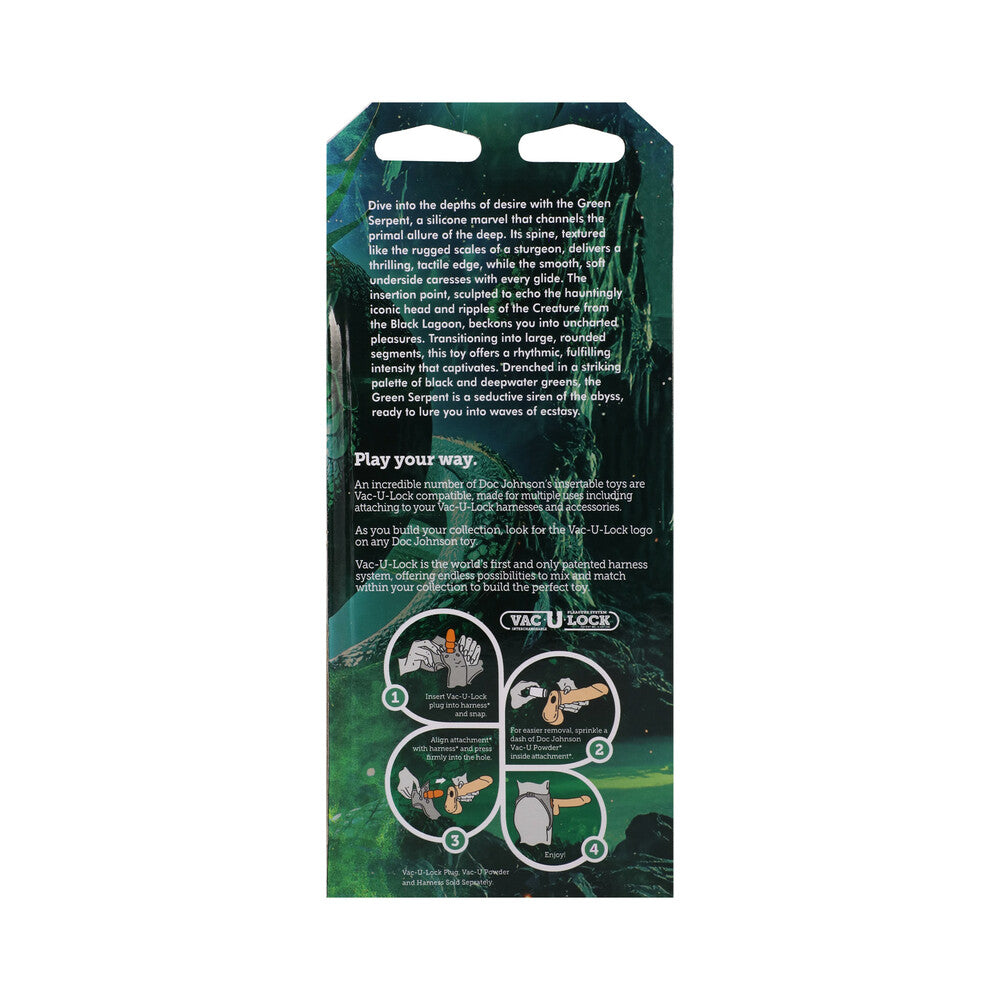 Vac-U-Lock x Fantasy Fuckers Green Serpent