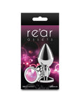 Rear Assets Silver Medium Pink Gem