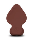 b-Vibe Slipskin Realistic Silicone Dildo 6.5 in. Curved Brown