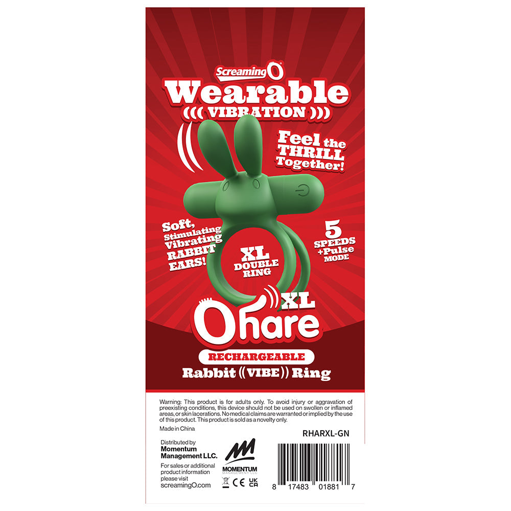 Screaming O Rechargeable Ohare XL Green