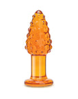 Glas Cornstar 4 in. Glass Butt Plug