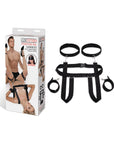 Lux Fetish Position Pal Harness with Removable Thigh Cuffs