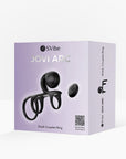 SVibe Snail JOVI Arc Couples Ring Noir Haze