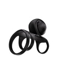 SVibe Snail JOVI Arc Couples Ring Noir Haze