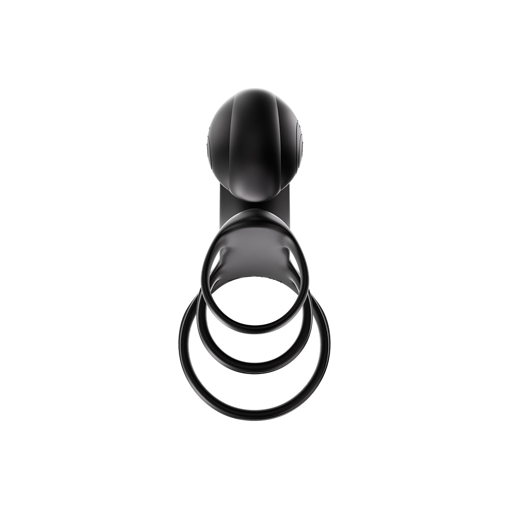 SVibe Snail JOVI Arc Couples Ring Noir Haze