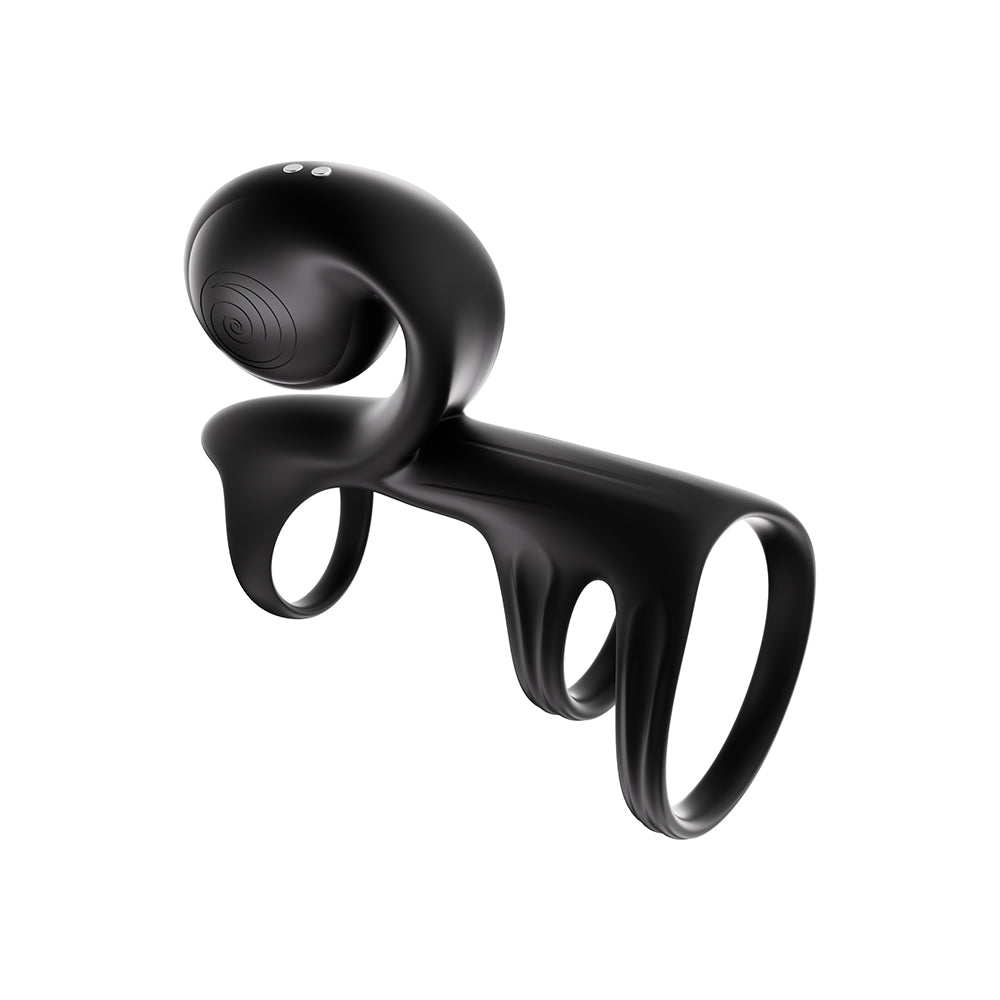 SVibe Snail JOVI Arc Couples Ring Noir Haze