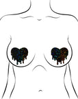 Pastease Melted Hearts - Black