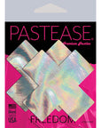 Pastease Silver Hologram Crosses