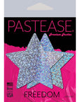 Pastease Stars Silver Glitter