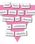 Magnetic Poetry Kit Queer Edition