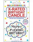 Happy Fucking Birthday! X-Rated Candle