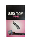 Wood Rocket Grey Vibrator Pin