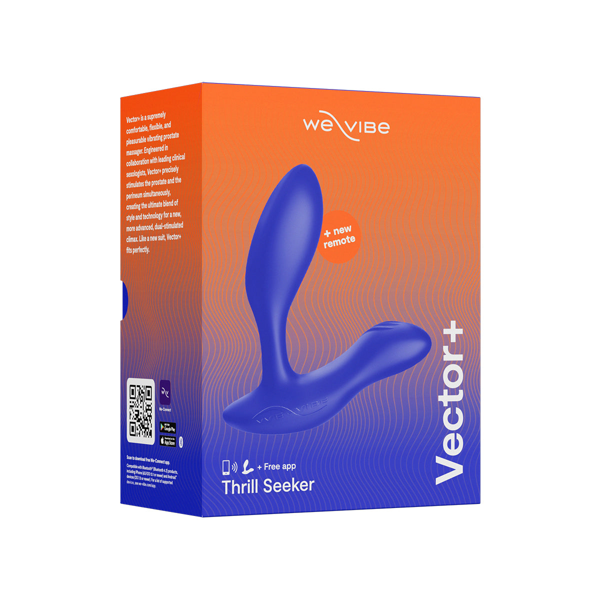 We-Vibe Vector+ - Royal Blue