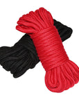 Shibari Soft Bondage Rope 2pk - Black & Red