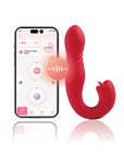 Honey Play Box Joi Thrust 2 App-Controlled Thrusting Vibrator & Clit Licker