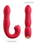 Honey Play Box Joi Thrust 2 App-Controlled Thrusting Vibrator & Clit Licker