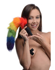 Tailz Rainbow Tail Silicone Butt Plug