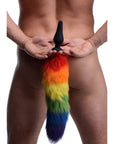 Tailz Rainbow Tail Silicone Butt Plug