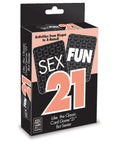 Sex Fun 21 Card Game