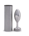 Doxy Ribbed Metal Butt Plug