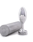 Doxy Ribbed Metal Butt Plug