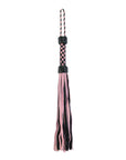 Short Suede Flogger - Pink/Black