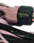 Short Suede Flogger - Pink/Black