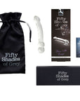 Fifty Shades Drive Me Crazy Glass Massage Wand