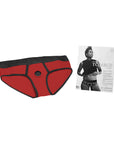 SpareParts Tomboi Harness Red/Blk Nylon - XS