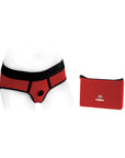 SpareParts Tomboi Harness Red/Black Nylon - Small