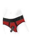 SpareParts Tomboi Harness Red/Black Nylon - 3X