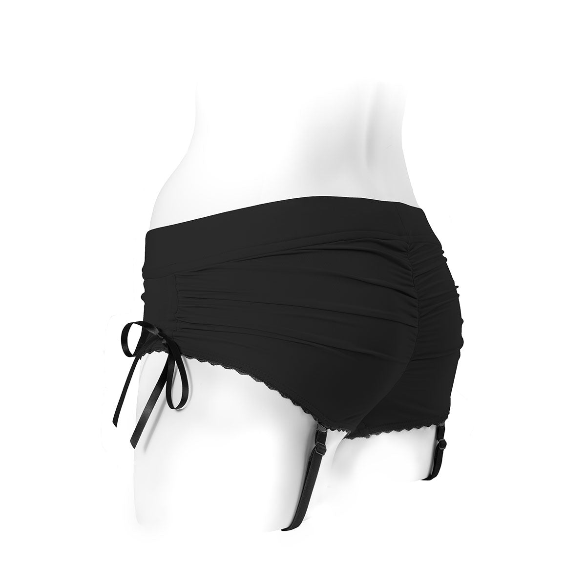 SpareParts Sasha Harness Black/Black Nylon - XL