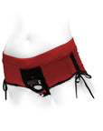 SpareParts Sasha Harness Red/Black Nylon - Small